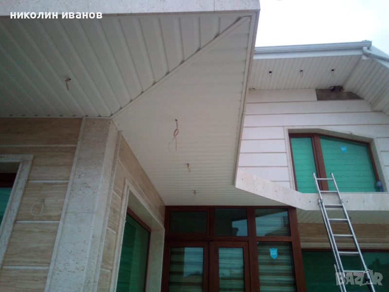 PVC ламперия и сайдиг  на стрехи и челни дъски, снимка 1
