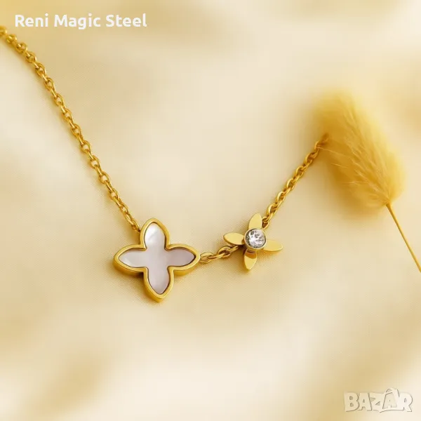 Колие от медицинска стомана , снимка 1