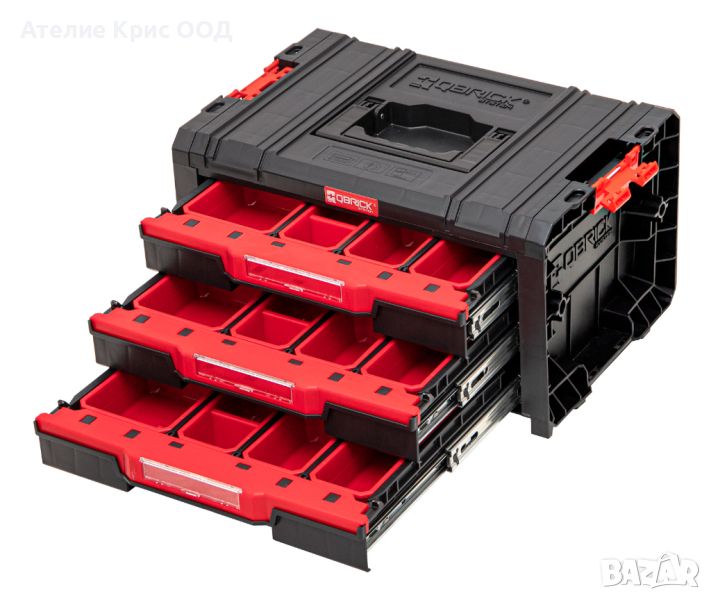 Куфари за инструменти - Qbrick System PRO Drawer 3 Toolbox 2.0 Expert, снимка 1