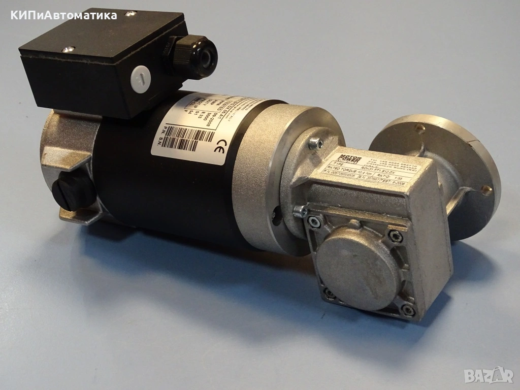 Червячен мотор редуктор MOTOR POWER ROK.315XS B.FT1.S12.DX.55.A1 24VDC 1:55, снимка 1