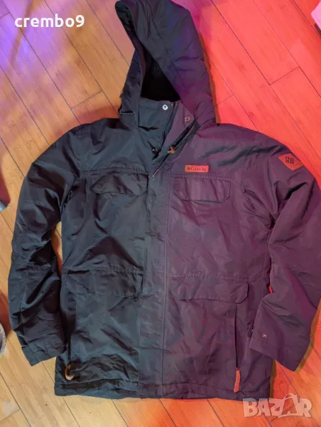 Черно яке Columbia в отлично състояние размер L, снимка 1