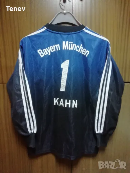 Bayern Munich Kahn Adidas 2002/2003 оригинална тениска фланелка блуза Оливър Кан Байерн Мюнхен , снимка 1