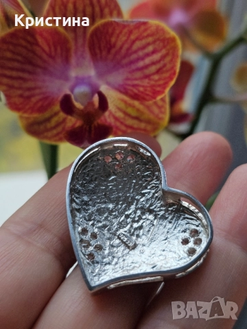 Красив сребърен комплект, снимка 6 - Бижутерийни комплекти - 52332268