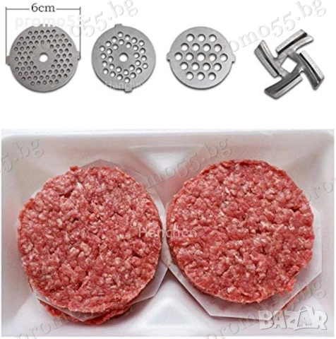 Електрическа Месомелачка 2800W с Остриета от Неръждаема Стомана, снимка 8 - Месомелачки - 52596167