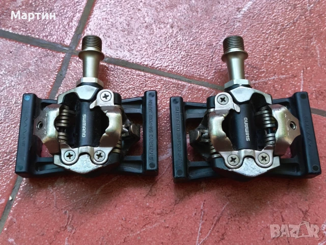 Педали Shimano XT PD-M8000 SPD, парчета за педали SM-SH51, снимка 4 - Части за велосипеди - 50758212