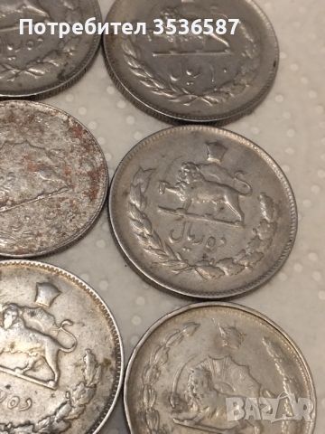Монети Иран Пахлави , снимка 9 - Нумизматика и бонистика - 45497606
