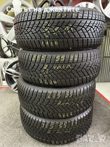 Гуми Зимни 4 броя 215/55/17 Goodyear Ultra Grip Performance + 8 mm Грайфер , снимка 6 - Гуми и джанти - 47189076