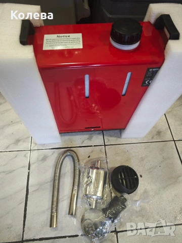 Продадена!!!!!Преносима суха дизелова печка 8kw 12 V 24V, снимка 3 - Къмпинг мебели - 53188383
