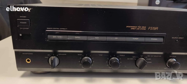 Стерео усилвател Sony TA-F519R, снимка 6 - Ресийвъри, усилватели, смесителни пултове - 51877971