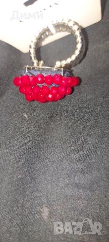 Пръстен Малина, снимка 8 - Пръстени - 52861335