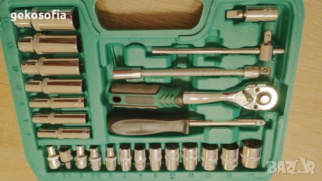 Комплект инструменти 53 части / тип GEDORE, снимка 2 - Други инструменти - 52790484