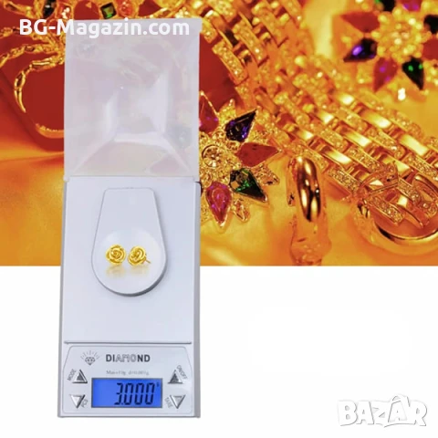Професионална електронна везна 0.001 прецизна за злато бижута лекарства бижутерска дигитален кантар, снимка 5 - Везни - 50929877