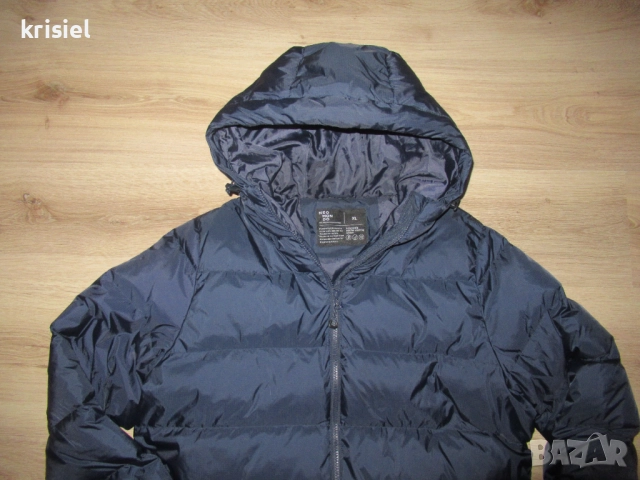 МЪЖКО ТОПЛО ЯКЕ--ПУХЕНКА С ГЪШИ ПУХ--L/XL номер, снимка 4 - Якета - 52313897
