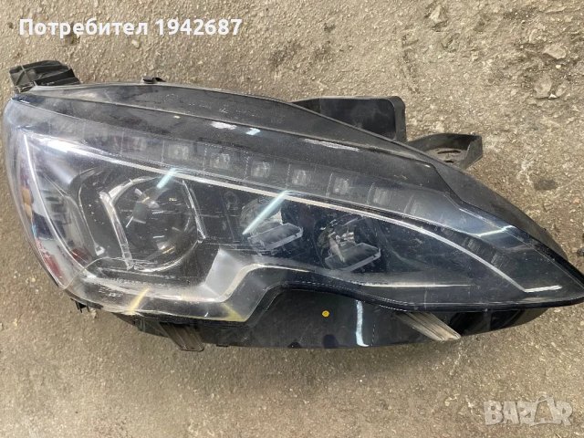 Фар Пежо 308 2013-2018 Full Led, снимка 1 - Части - 49529116