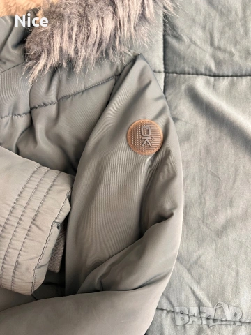 подплатена парка с качулка от марката Okaidi, снимка 4 - Детски якета и елеци - 53163086