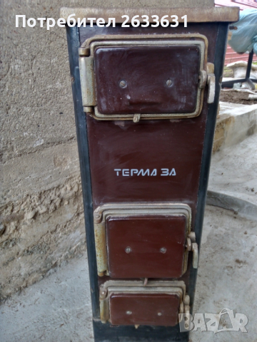 Стара печка на дърва и въглища, снимка 2 - Печки, фурни - 54052601