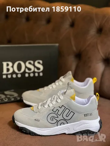 Мъжки Обувки : 40-44 : HUGO BOSS :, снимка 4 - Ежедневни обувки - 46889443