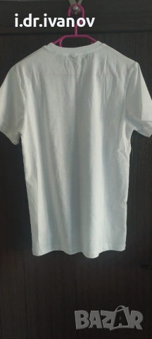 нова бяла тениска Calvin Klein, снимка 3 - Тениски - 54012238