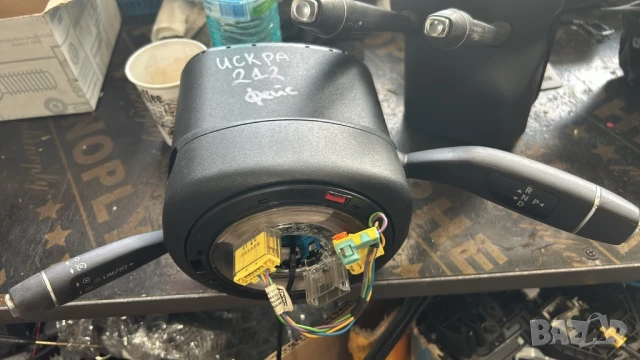 w212 facelift конзола лостчета мигачи скорости лентов кабел волан, снимка 2 - Части - 50630009