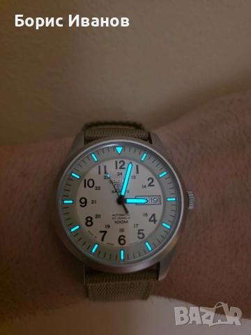 Seiko 5 Sports SNZG07J1 Японска версия, снимка 2 - Мъжки - 52902945