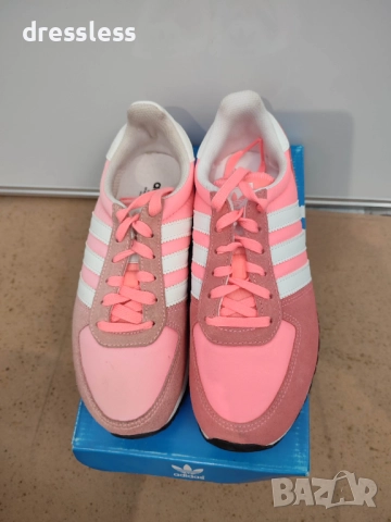 ADIDAS Adistar Racer Trainers Pink W, снимка 4 - Маратонки - 52623469