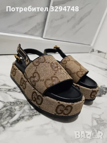 GUCCI - Сандали, чехли, снимка 1 - Сандали - 47164318