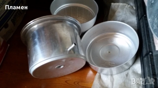  Алуминиева тенджера парова соковарка СССР ЯМ , снимка 4 - Съдове за готвене - 51110992