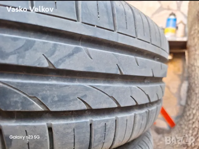 летни гуми 195/65R15 dot22 с джанти 5х110 , снимка 4 - Гуми и джанти - 47245953