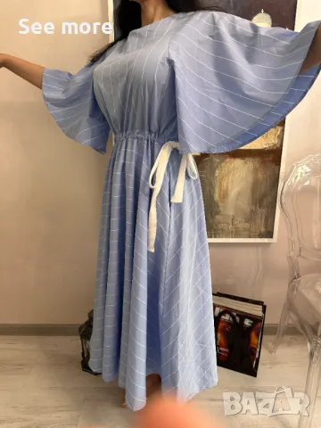 UNLABEL ефирна рокля XS/S, снимка 12 - Рокли - 49750575