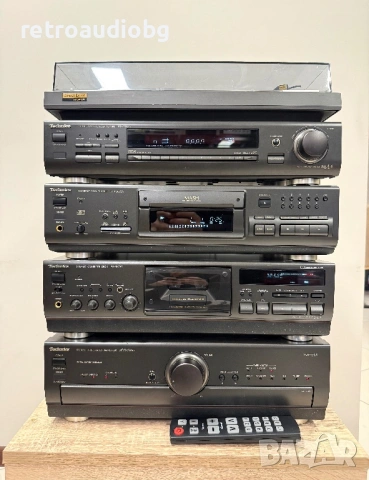 🔊ТОП ретро аудио система - сет TECHNICS Class AA - усилвател, CD плеър, триглав дек, тунер, грамофо, снимка 2 - Декове - 53400018