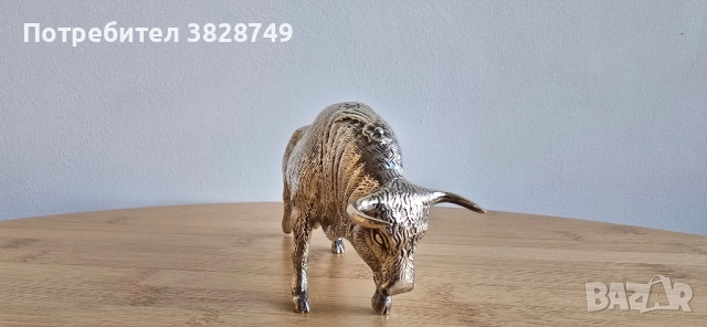 Испански сребърен бик проба 925, снимка 4 - Нумизматика и бонистика - 52441060