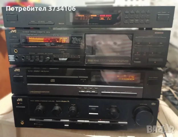 JVC AX-311BK, XL-V221BK, TD-X502G, FX-331LBK, снимка 12 - Аудиосистеми - 46969559