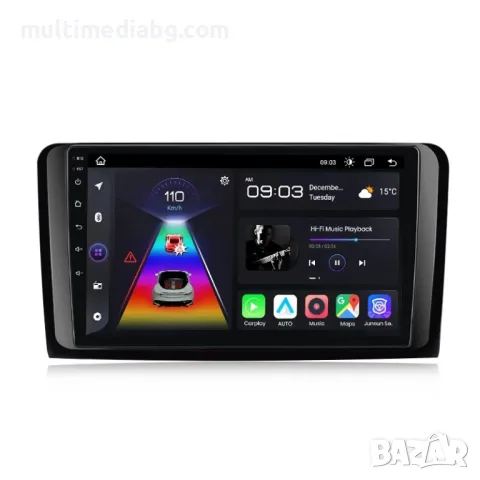 Mercedes ML W164 Мултимедия Навигация Android, снимка 2 - Аксесоари и консумативи - 49859939