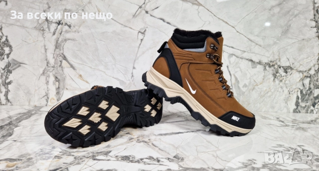 Nike Мъжки Зимни Кубинки С Топла Дебела Вата Найк - Налични Различни Цветове Код P1705, снимка 12 - Мъжки боти - 52969882