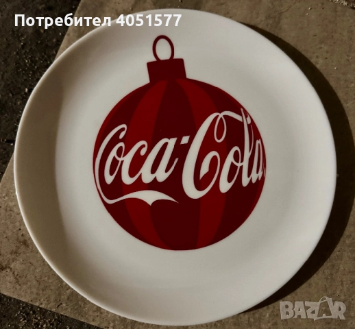 Чинии Coca-cola 4 бр.=10 лв., снимка 2 - Чинии - 52457073