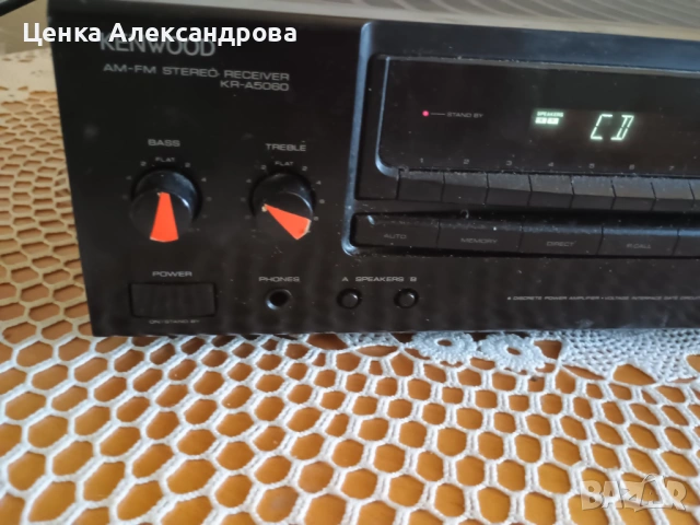 KenWood KR-5060, снимка 3 - Ресийвъри, усилватели, смесителни пултове - 53363295