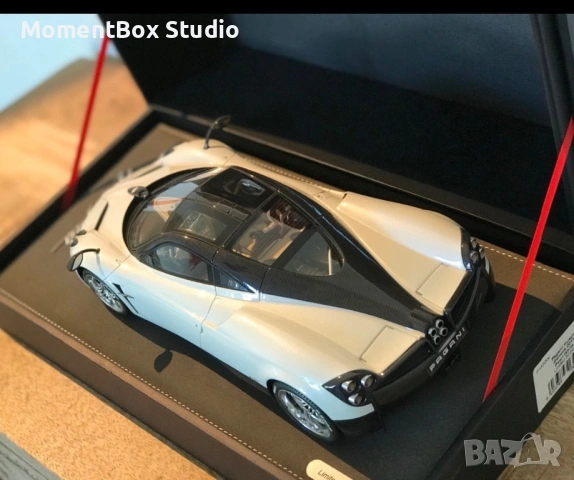 BBR Pagani Huayra метална количка 1:18 , снимка 2 - Колекции - 53618708