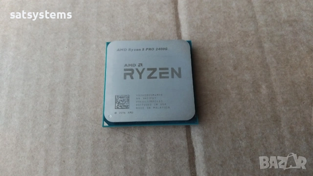 Desktop CPU AMD Ryzen 5 PRO 2400G Socket AM4, снимка 3 - Процесори - 53669294