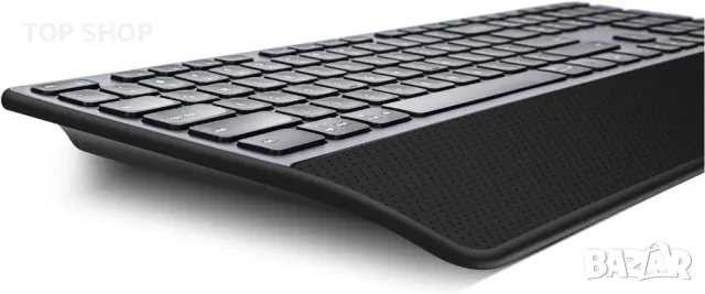 CITLLA K9100 Безжична Bluetooth клавиатура, Пълноразмерна с опора за китката, 3-степенна подсветка, снимка 6 - Клавиатури и мишки - 49965440