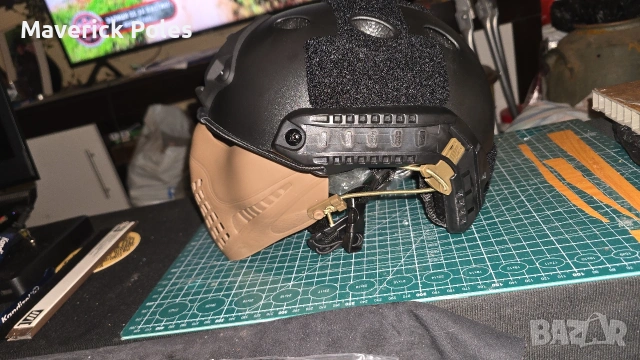 AirSoft каски различни видове. , снимка 13 - Спортна екипировка - 53880284