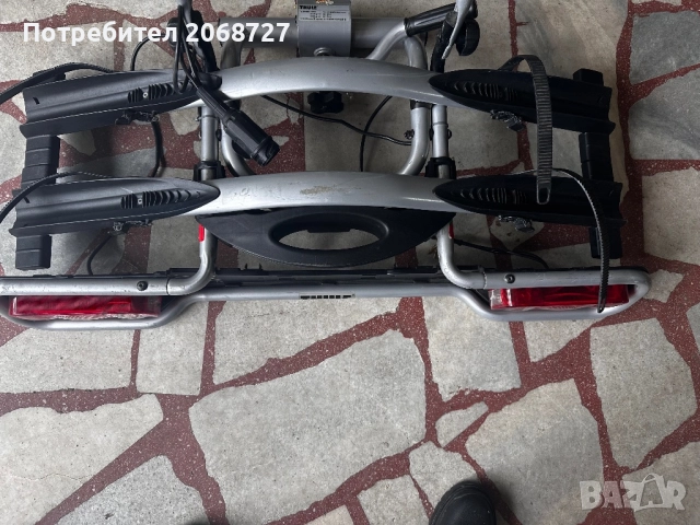 Стойка за превоз на два велосипеда върху теглич, снимка 3 - Части за велосипеди - 52050201