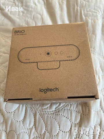 Logitech Brio 4k Ultra HD уеб камера, снимка 3 - Друга електроника - 51067128