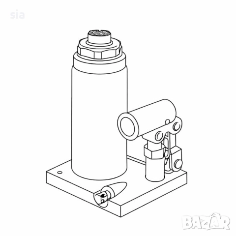 Маслен крик 5 тона, хидравличен, снимка 2 - Аксесоари и консумативи - 52933683