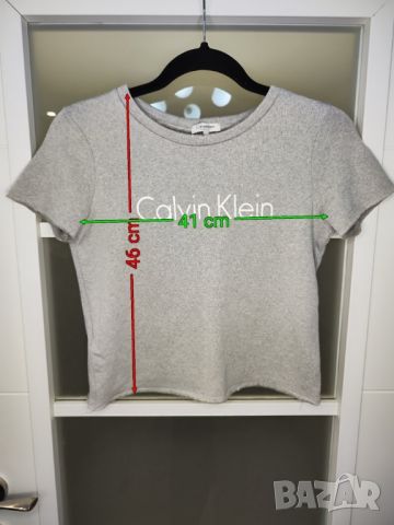 Calvin Klein топ 12-14г/ XS, снимка 4 - Детски тениски и потници - 45210096