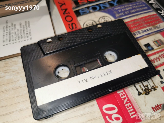 METALLICA-TAPE 1803261830H1E5R, снимка 8 - Аудио касети - 53889963