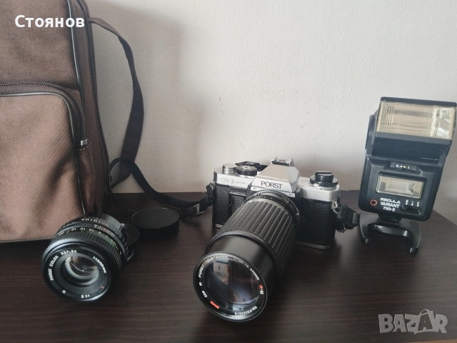 Камери PORST Reflex TL, REVUEFLEX SD 1, PORST GR-3 automatic Japan, снимка 16 - Фотоапарати - 33720698