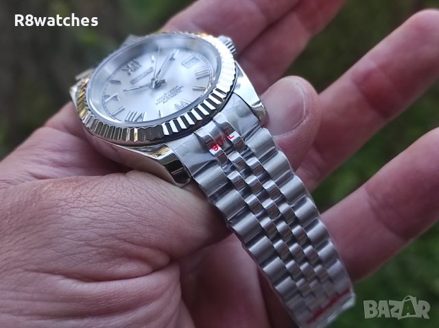 Seiko mod datejust 40mm Jubilee bracelet, снимка 2 - Мъжки - 45686671