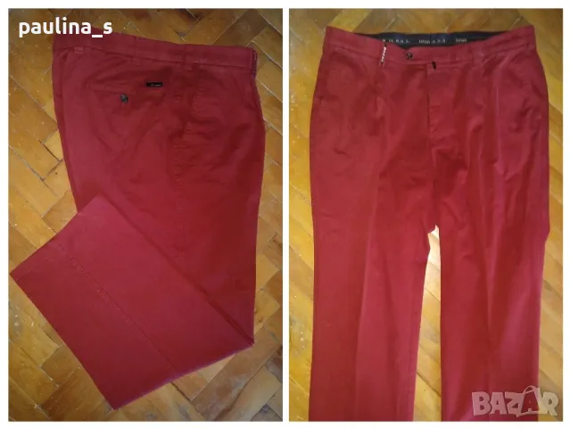 Четири броя / Червени мъжки дънкови бермуди и червен панталон , снимка 14 - Къси панталони - 31205613