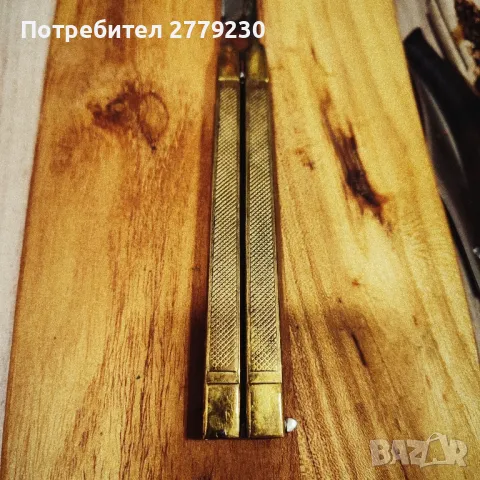 Нож Пеперуда стегнат масивен Нов!, снимка 4 - Колекции - 50437828