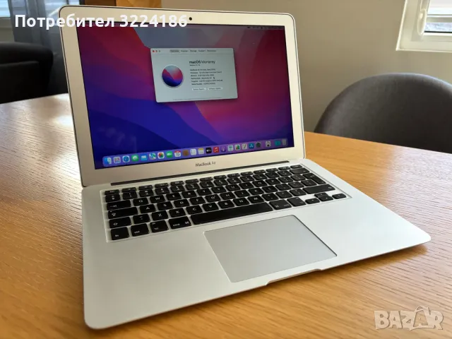 Macbook Air 13" 2015 А1466, снимка 3 - Лаптопи за работа - 48782069